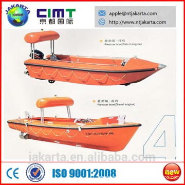 rescue boat with A frame davits CCS BV